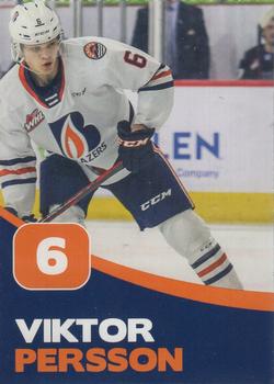 2021-22 Kamloops Blazers (WHL) #NNO Viktor Persson Front