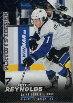 2021-22 Extreme Saint John Sea Dogs (QMJHL) Playoff Edition #NNO Peter Reynolds Front