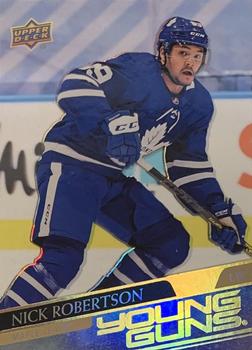 2020-21 SP Authentic - 2020-21 Upper Deck Young Guns Acetate #237 Nick Robertson Front