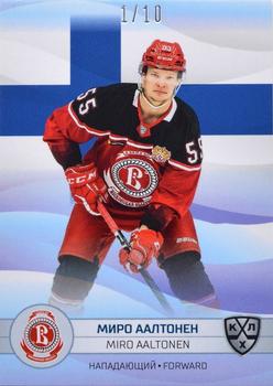 2021-22 Sereal KHL The 14th Season Collection - 2022 Olympic Games #OG-002 Miro Aaltonen Front