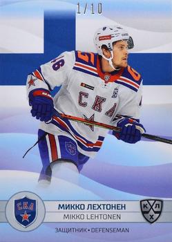 2021-22 Sereal KHL The 14th Season Collection - 2022 Olympic Games #OG-015 Mikko Lehtonen Front