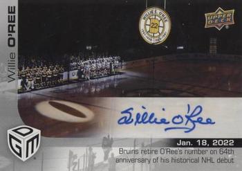 2021-22 Upper Deck Game Dated Moments - Autographs Achievement #44 Willie O'Ree Front