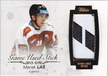 2017-18 OFS Classic - Game Used Stick #GUS-31 Marek Las Front