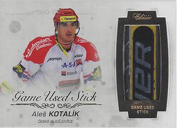 2017-18 OFS Classic - Game Used Stick #GUS-41 Ales Kotalik Front