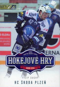 2015-16 OFS Classic Série II - Hokejové hry Brno 2016 #HH-81 Filip Suchy Front