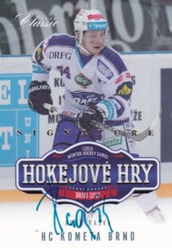 2015-16 OFS Classic Série II - Hokejové hry Brno 2016 Signature #HH-1 Adam Raska Front