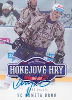 2015-16 OFS Classic Série II - Hokejové hry Brno 2016 Signature #HH-15 Tomas Dujsik Front