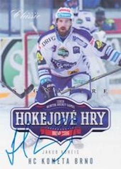 2015-16 OFS Classic Série II - Hokejové hry Brno 2016 Signature #HH-46 Jakub Koreis Front