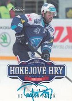 2015-16 OFS Classic Série II - Hokejové hry Brno 2016 Signature #HH-88 Lukas Pulpan Front