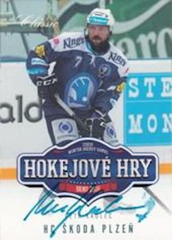 2015-16 OFS Classic Série II - Hokejové hry Brno 2016 Signature #HH-97 Petr Kadlec Front