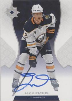 2020-21 Upper Deck Ultimate Collection - 2019-20 Upper Deck Ultimate Collection Update: Autographs #60 Jack Eichel Front