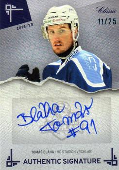 2019-20 OFS Classic - HC Stadion Vrchlabí Signature #AS-TBL Tomas Blaha Front