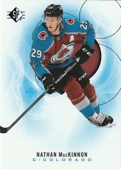 2020-21 SP - Blue #94 Nathan MacKinnon Front