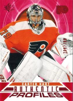 2020-21 SP - Authentic Profiles Red #AP-19 Carter Hart Front