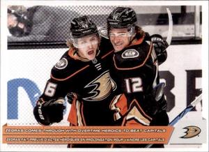 2022-23 Topps NHL Sticker Collection #2 Team Highlight Front