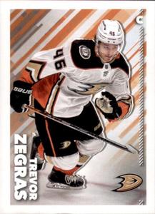 2022-23 Topps NHL Sticker Collection #8 Trevor Zegras Front