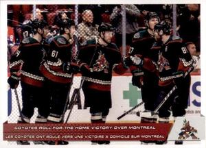 2022-23 Topps NHL Sticker Collection #19 Team Highlight Front