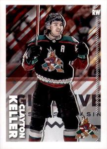 2022-23 Topps NHL Sticker Collection #24 Clayton Keller Front