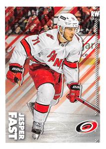 2022-23 Topps NHL Sticker Collection #93 Jesper Fast Front