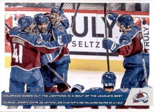 2022-23 Topps NHL Sticker Collection #121 Team Highlight Front