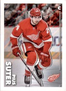 2022-23 Topps NHL Sticker Collection #186 Pius Suter Front