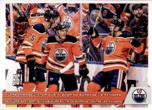 2022-23 Topps NHL Sticker Collection #189 Team Highlight Front