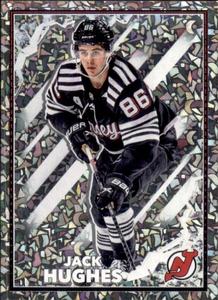 2022-23 Topps NHL Sticker Collection #293 Jack Hughes Front