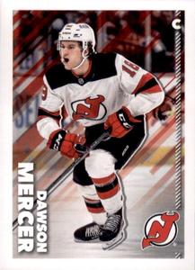 2022-23 Topps NHL Sticker Collection #298 Dawson Mercer Front