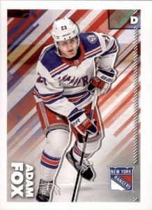 2022-23 Topps NHL Sticker Collection #333 Adam Fox Front