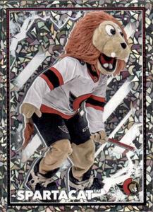 2022-23 Topps NHL Sticker Collection #343 Spartacat Front