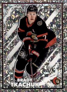 2022-23 Topps NHL Sticker Collection #344 Brady Tkachuk Front