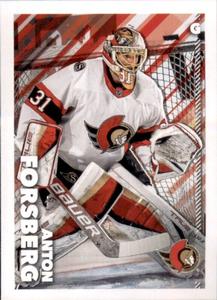2022-23 Topps NHL Sticker Collection #353 Anton Forsberg Front