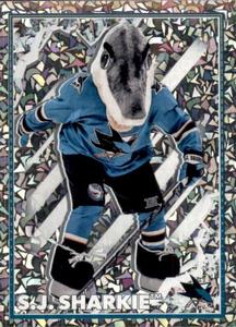 2022-23 Topps NHL Sticker Collection #394 S.J. Sharkie Front