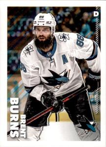 2022-23 Topps NHL Sticker Collection #400 Brent Burns Front