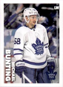 2022-23 Topps NHL Sticker Collection #476 Michael Bunting Front