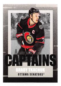 2022-23 Topps NHL Sticker Collection #550 Brady Tkachuk Front