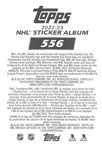 2022-23 Topps NHL Sticker Collection #556 Jamie Benn Back