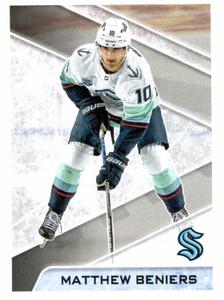 2022-23 Topps NHL Sticker Collection #624 Matty Beniers Front