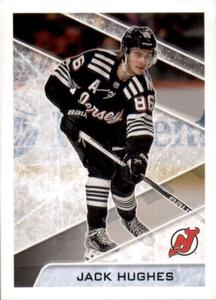2022-23 Topps NHL Sticker Collection #632 Jack Hughes Front