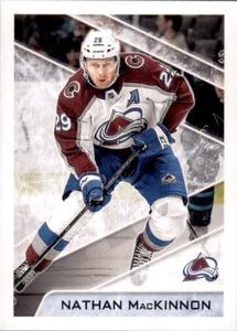 2022-23 Topps NHL Sticker Collection #634 Nathan MacKinnon Front