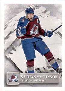 2022-23 Topps NHL Sticker Collection #660 Nathan MacKinnon Front