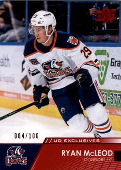 2021-22 Upper Deck AHL - Exclusives #63 Ryan McLeod Front