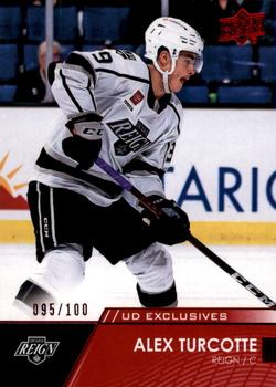 2021-22 Upper Deck AHL - Exclusives #95 Alex Turcotte Front