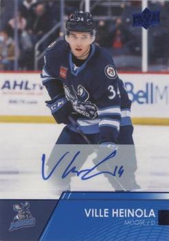 2021-22 Upper Deck AHL - Autographs #29 Ville Heinola Front