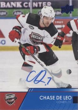2021-22 Upper Deck AHL - Autographs #41 Chase De Leo Front