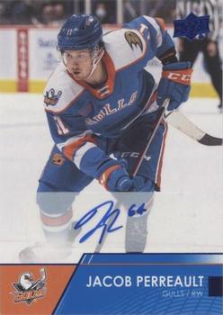 2021-22 Upper Deck AHL - Autographs #51 Jacob Perreault Front