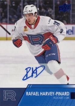 2021-22 Upper Deck AHL - Autographs #56 Rafael Harvey-Pinard Front