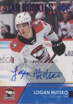 2021-22 Upper Deck AHL - Autographs #101 Logan Hutsko Front