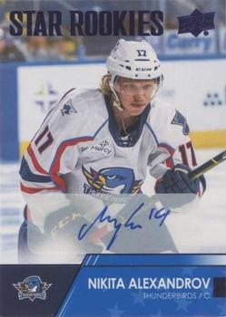 2021-22 Upper Deck AHL - Autographs #103 Nikita Alexandrov Front