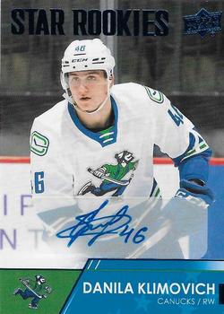 2021-22 Upper Deck AHL - Autographs #104 Danila Klimovich Front